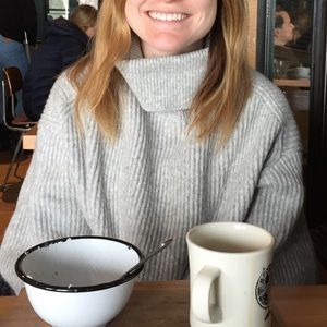 Cozy Grey Turtleneck Sweater